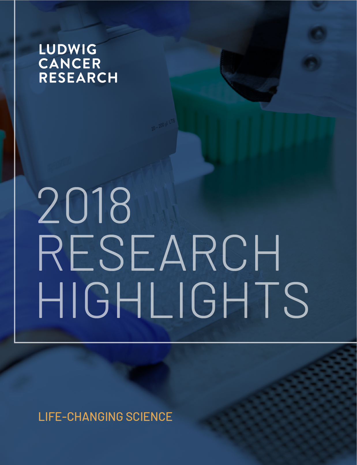 2018 Annual Research Highlights report cover