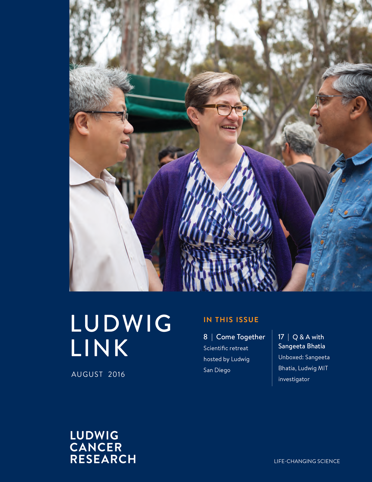 Ludwig Link August 2016 cover