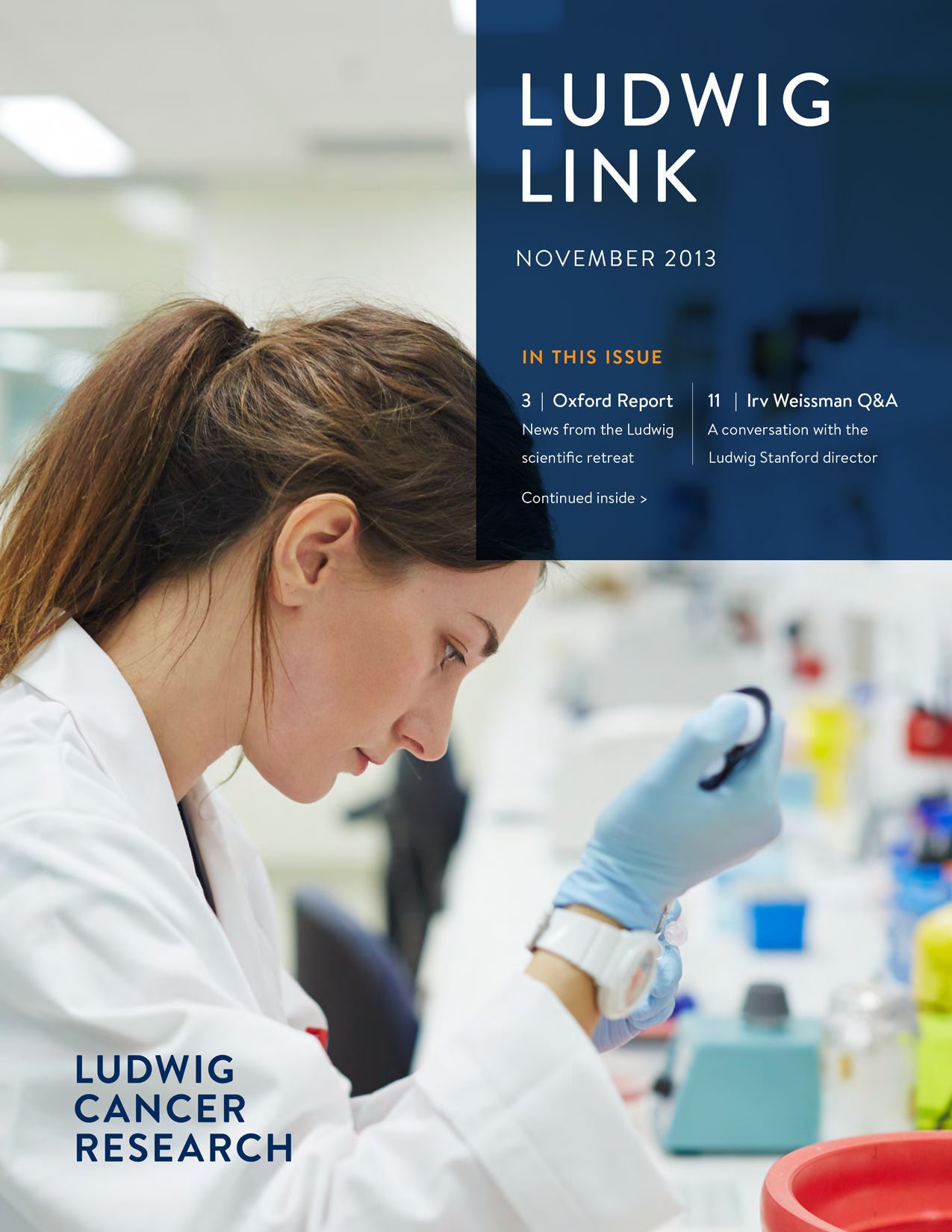 Ludwig Link November 2013 cover