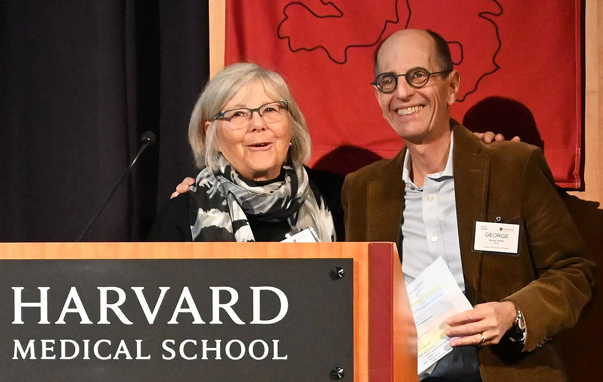 Ludwig Harvard Co-directors Joan Brugge and George Demetri