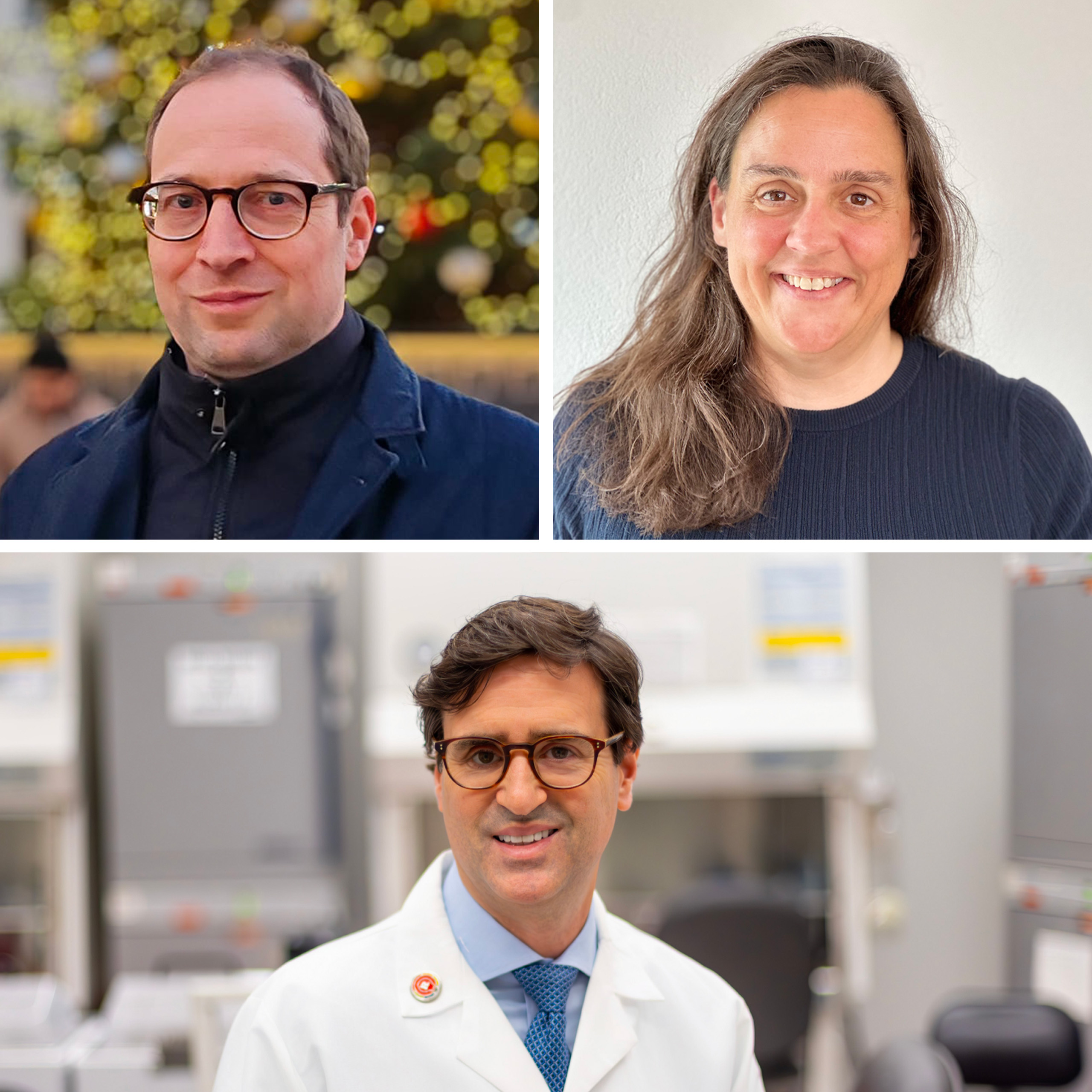 Top: Bernhard Gentner and Caroline Arber, Ludwig Cancer Research Lausanne. Bottom: Christian Hinrichs, Ludwig Cancer Research Princeton