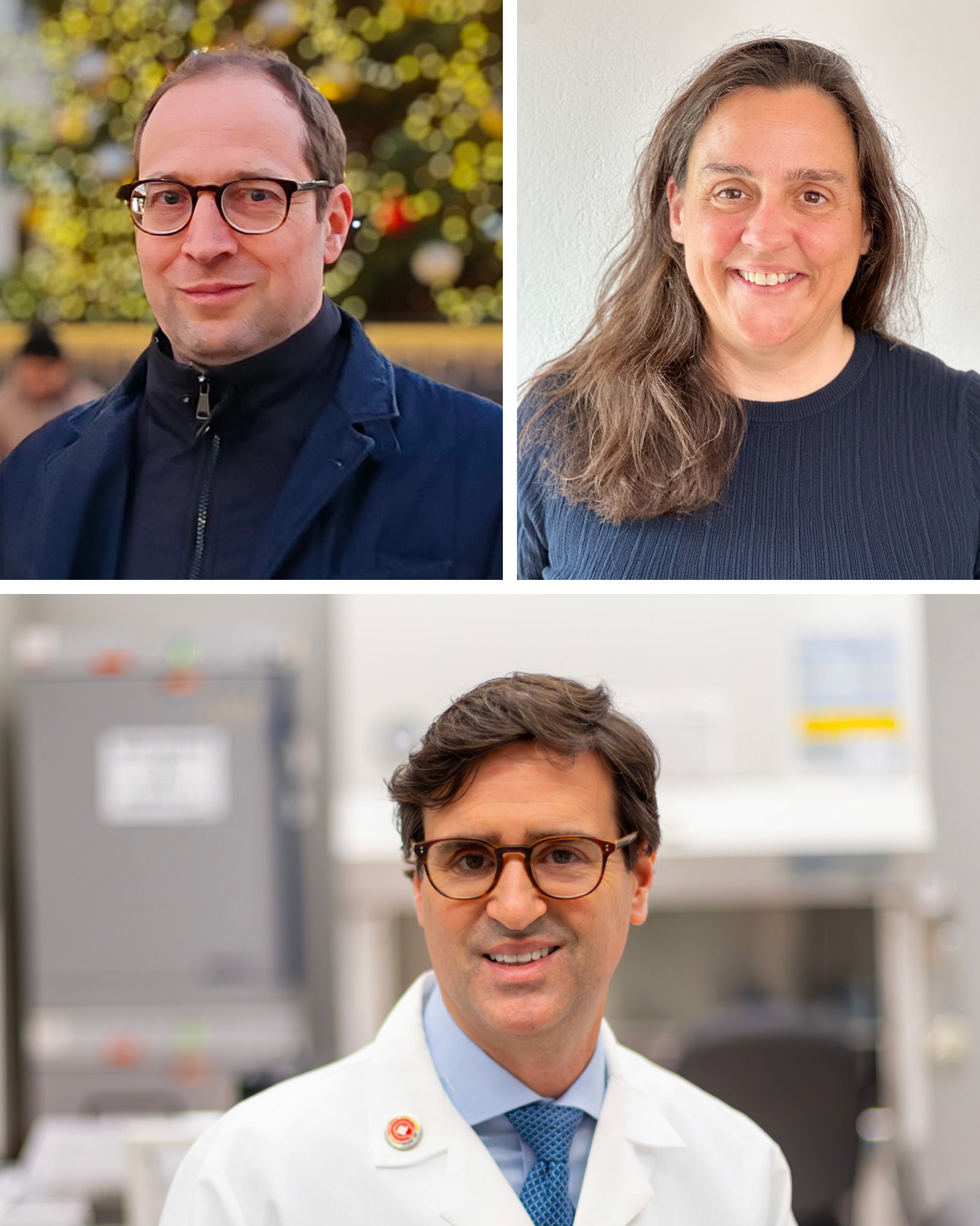 Top: Bernhard Gentner and Caroline Arber, Ludwig Cancer Research Lausanne. Bottom: Christian Hinrichs, Ludwig Cancer Research Princeton